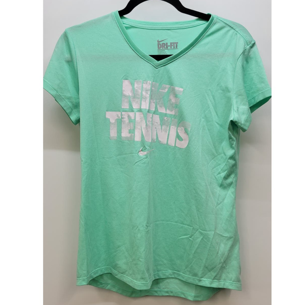 Nike Dri-fit Golf V-neck Mint Green Medium